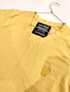 West Jeans Mustard Yellow T-Shirt