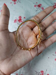 Gold Water Work Bangel