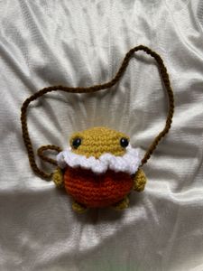 Pumpkin Frog Charm