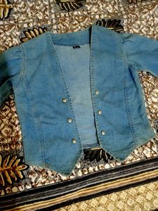 Corset Pattern Jacket For Girls