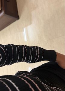 Striped Cropped Sweater