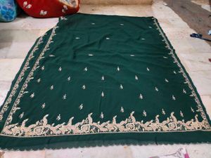 Unique Aari An Zardozi Work Saree 🤩