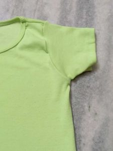 Green Crop Tee