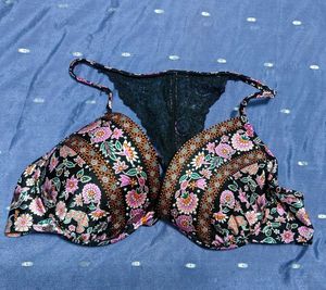 Multi Floral Bra