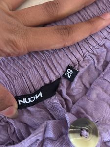 Lilac  Cargo Pants