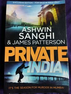 PRIVATE INDIA- A Book By Ashwin Sanghi &James Patterson