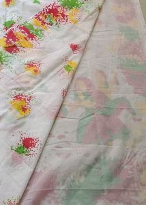Holi Special Saree