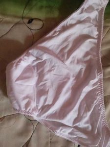Pink Lace Trim Panties