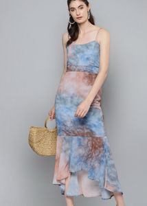 Unique Hand-Dyed Mermaid Dress