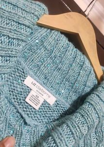 Light Sea🌊Green Winter Top For 42 Bust