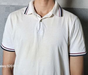 FSBN Essentials White Polo T-Shirt | Men&#39;s Large