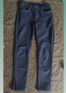 Dark Charcoal Jeans .(High Waisted  )