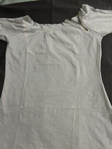 Gray Casual Dress