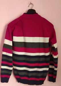 Striped Pullover Sweater