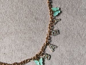 Baby Diamond Letter Pendant