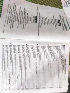 Civil Engineering Solved Paper