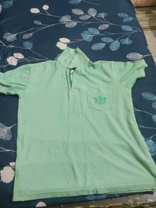 Vintage Green Polo Shirt