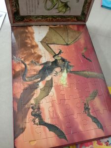 Jigsaw Dragon Puzzle Book - with Free SurpriseBook
