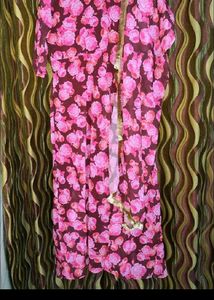 Floral Print  gown with dupatta Combo Pack