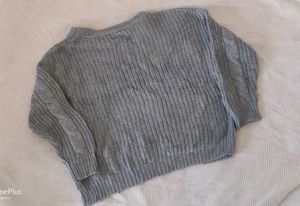 Gray Knit Sweater