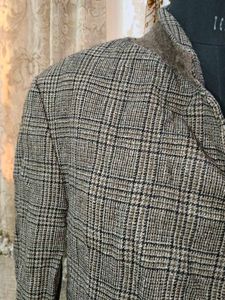 Plaid Blazer Jacket