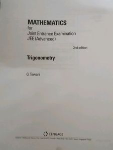 Cengage Maths Trigonometry