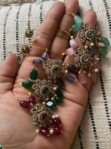 Colorful Indian Pendant Necklaces