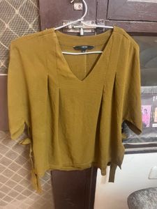 VERO MODA Olive Green Blouse