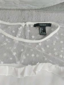 Forever 21 White Blouse