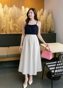 Cute Black Star Cami Top