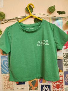 Cute Green Graphic Tee