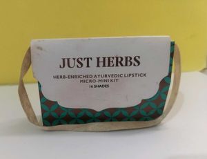 Just Herbs Lipstick Kit - 16 Shades