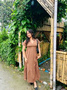 Brown Maxi Dress