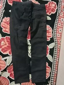 Black Straight Leg Pants