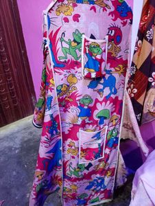 Kids&#39; Cartoon Wardrobe 4 Compartments