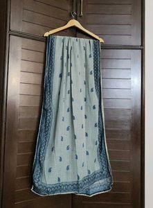 Women Cotton Printed Embroidered Kurta Set