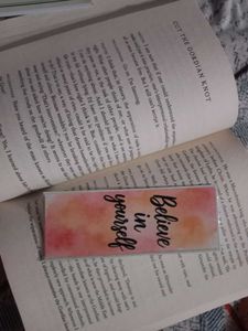 Set Of Four handmade printed book marks