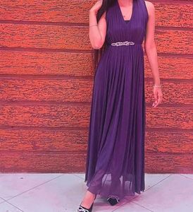 Elegant Purple Dress