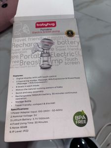 Baby Hug Portable Electric Breast Pump