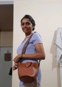Elegant Brown Handbag