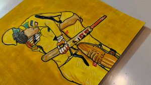 CSK Celebration Painting