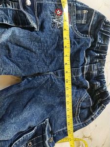 Denim Half Pant For Boys