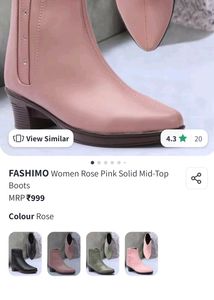 Fashimo Mid Top Boots On Sale !