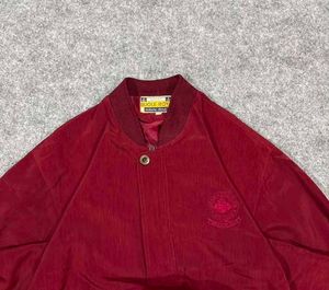 Burgundy Velvet Bomber Jacket