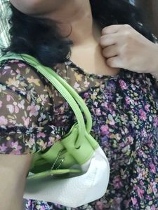 Green Handbag on sale