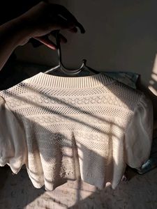 Crochet Knit Cardigan