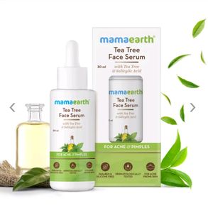 combo mamaearth Green tea face serum &amp; moisture💚