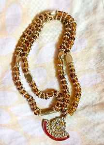 Beaded Pendant Necklace