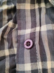 Blue Plaid Casual Shirt