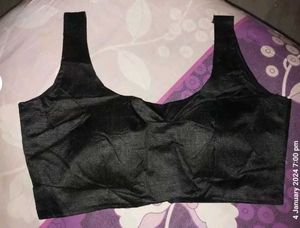 Sleeveless Black Blouse